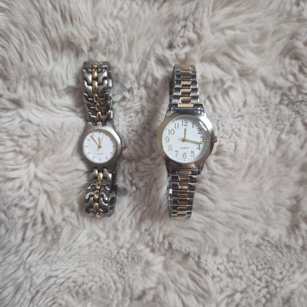 Womens Vintage Watch Bundle Classic Silver Tone Gold Tone Ladies Work Office ✨️